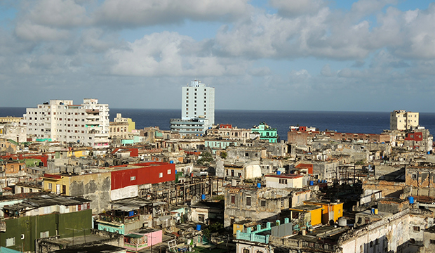 Kuba: Havana pogled na grad