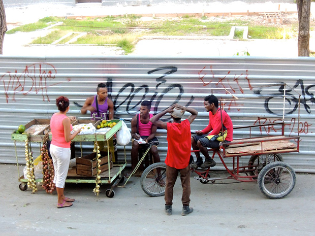 Kuba: Ulični prodavači u Havani