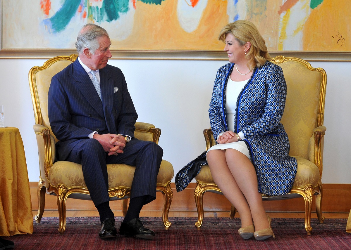 Princ Charles u posjeti Hrvatskoj, s predsjednicom Kolindom Grabar-Kitarović