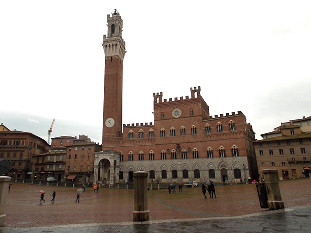 Toskana, Siena, glavni trg