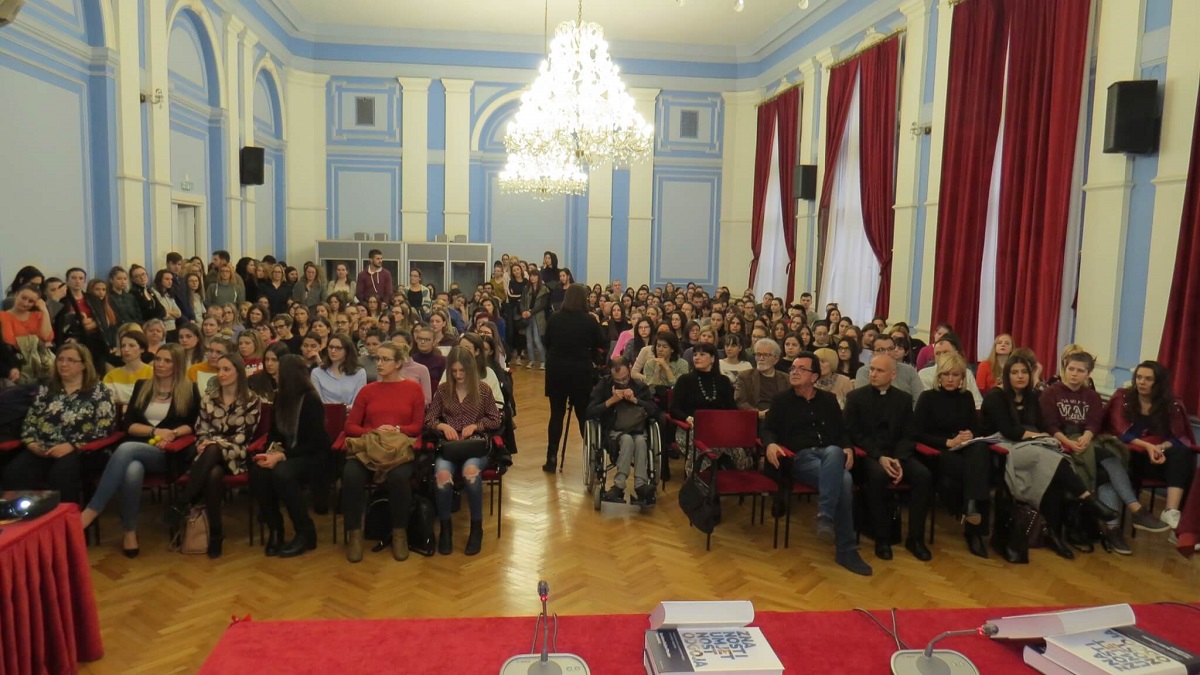 Osijek, promocija knjige Znanost i umjetnost odgoja na Filozofskom fakultetu