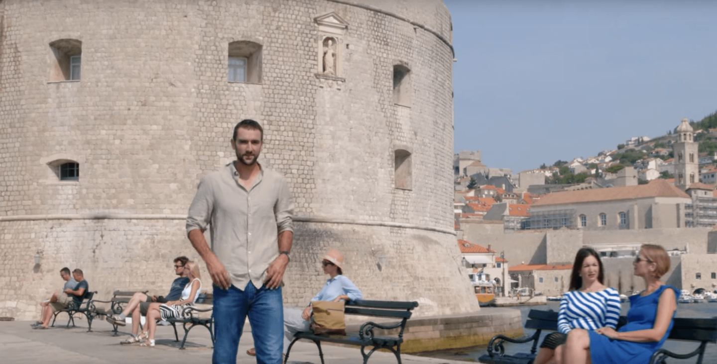 HTZ spot, teniski velemajstor Marin Ćilić ispred zidina Dubrovnika