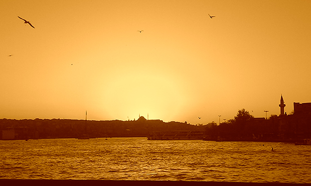 Istanbul, zalazak sunca