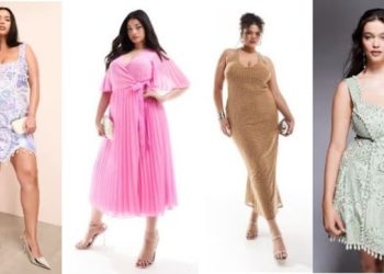 Kako biti seksi i lijepo odjevena žena u XL brojevima ŠTO PRIKRITI, A ŠTO NAGLASITI Asos curve jpg Ponuda XL haljina na shopping platformi Asos Curve u jesen 2024 / Screenshot Asos.com