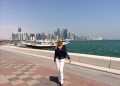Katar: Gordana Popović na rivi s pogledom na Dohu