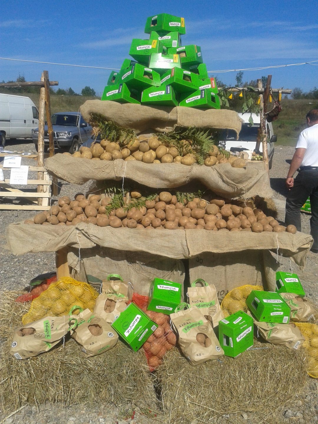 Glavni štand s Ličkim krumpirom Agrovelebita