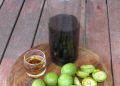 Rakija orahovača i zeleni orasi