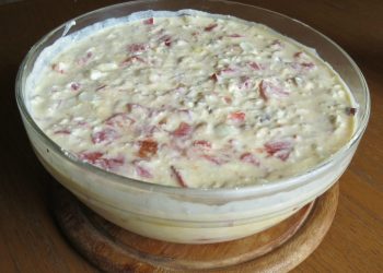 Osvježavajuća ljetna salata od svježeg sira Sir salata Big mix Ljetna salata sa svježim sirom Big mix