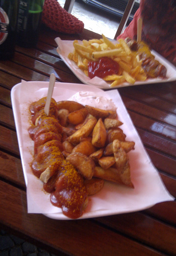 Berlin, currywurst