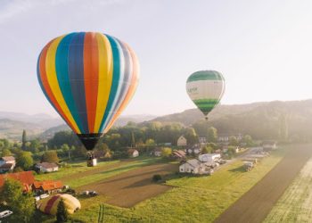 Let balonima iznad Hrvatskog Zagorja