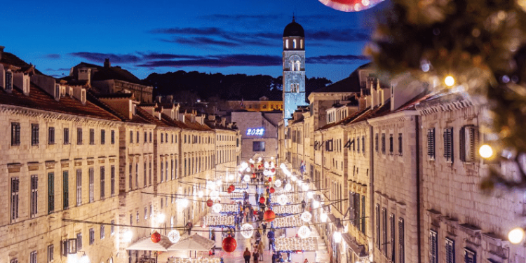 Advent 2022 Stradun Dubrovnik