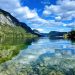 Lista 32 najbolja turistička sela na svijetu za posjetiti jezero ukanc Bohinjsko jezero, kod mjesta Ukanc