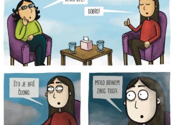 Ana Petrović dobro sam, stripoterapija