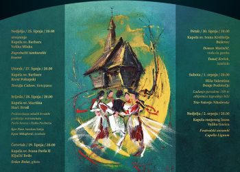 Festival drvenih kapela plakat