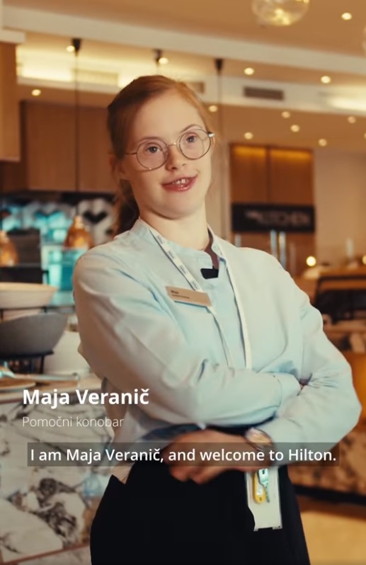 Maja Veranič pomoćn konobarica u Hiltonu