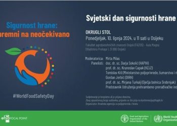 Svjetski dan sigurnosti hrane 2024: Spermni na sve, program Okruglog stola u Hrvatskoj