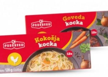 Opozvane Podravka kokošja i goveđa kocka