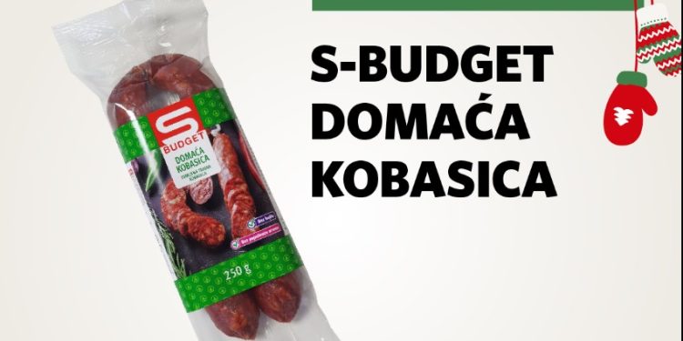 S Budget Domaća kobasica dimljena / Izvor: Facebook Spar Hrvatska