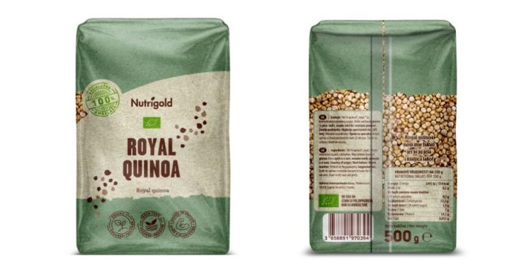 Nutrigold Royal Quinoa / Ilustrativna slika proizvoda - Izvor: Tvornica zdrave hrane