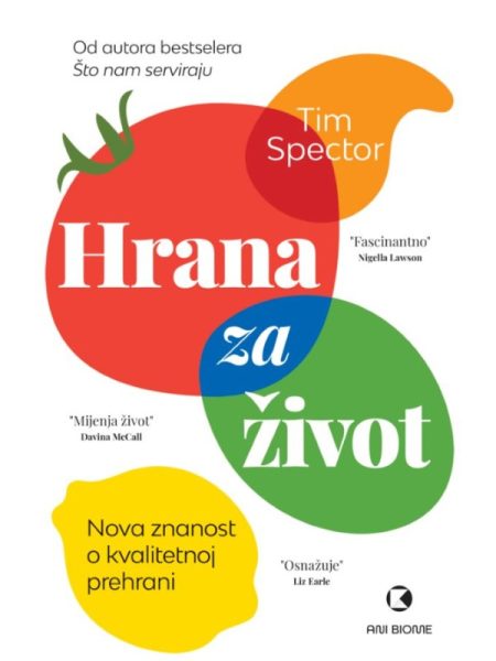 Tim Spector: "Hrana za život", naslovnica