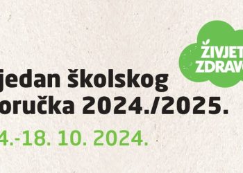 Tjedan školskog doručka: Samo 3 % djece u Hrvatskoj dnevno pojede preporučenu količinu voća i povrća Tjedan skolskog dorucka Tjedan školskog doručka 2024