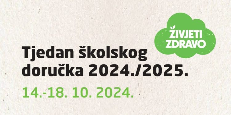 Tjedan školskog doručka 2024