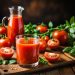 Paradajz i sok od pardajza s bosiljkom / Izvor: Pixabay