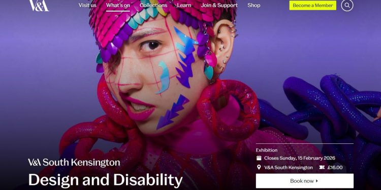 London: Izložba o doprinosu osoba s invaliditetom dizajnu, umjetnosti, arhitekturi i modi Design and Disability