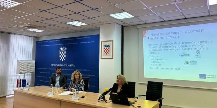 Tiskovna konferencija povodom Svjetskog dana mentalnog zdravlja 2025 u Ministarstvu zdravstva / Izvor: Ministarstvo zdravstva
